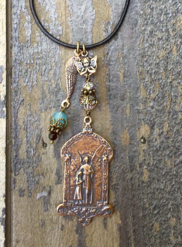 NECKLACE OF THE HOLY ANGELS - SOLID BRONZE - Seraphym Designs