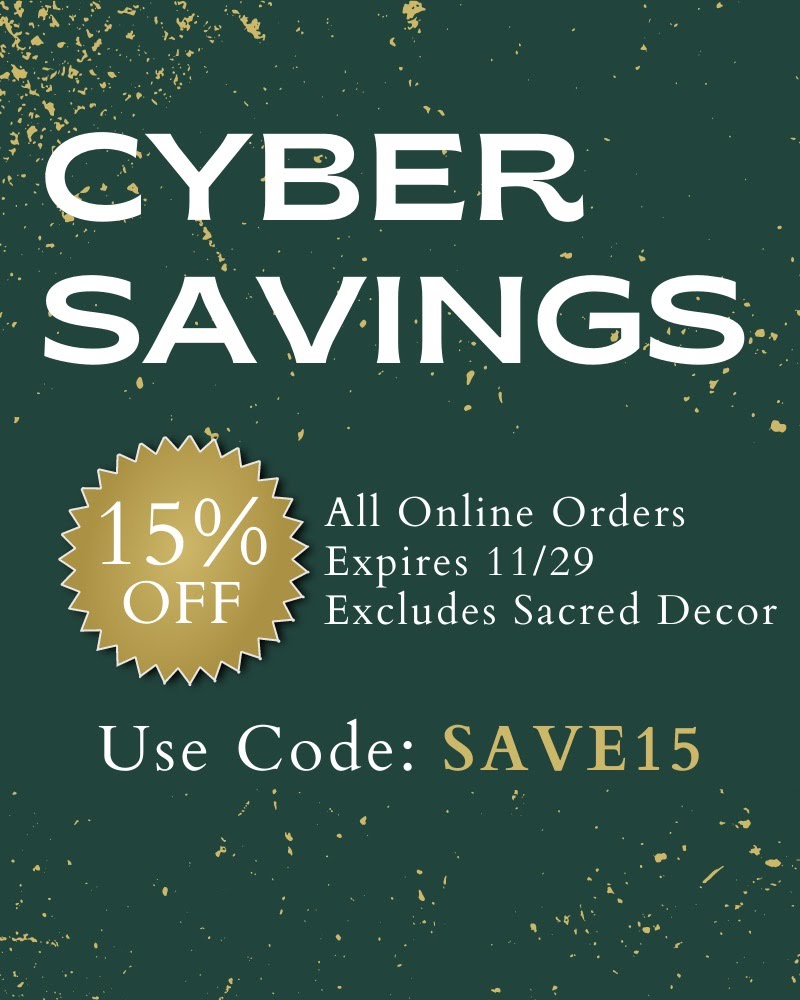 Cyber Savings - Use code SAVE15 for 15% off