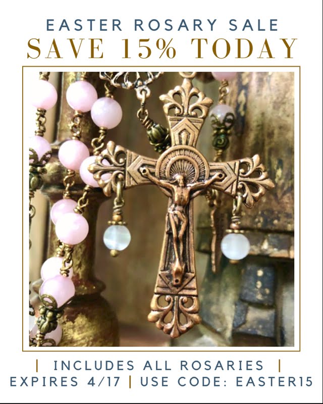 Easter Rosary Sale - 15% off with code EASTER15