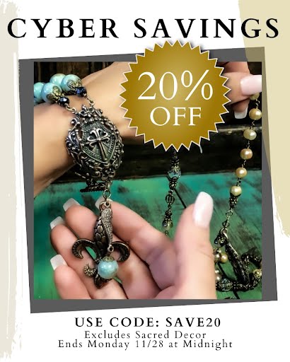 Cyber Savings 20% off with code SAVE20 - excludes Sacred Decor
