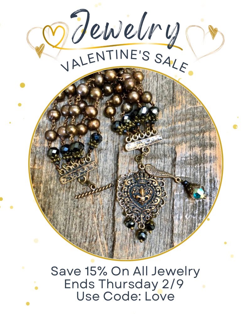 Jewelrey Sale - Save 15% with code Love
